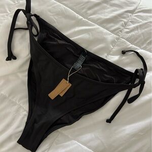 SKIMS - NWT Bathing Suit Bottoms - Dark Grey - Size XL